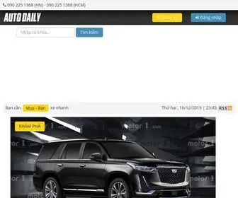 Autodaily.vn(Chuyên trang thông tin điện tử về ô tô) Screenshot