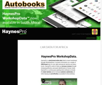 Autodata.co.za(HaynesPro Car Data for Africa) Screenshot