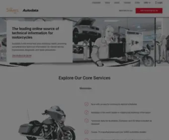 Autodataonline.com.au(Autodata) Screenshot