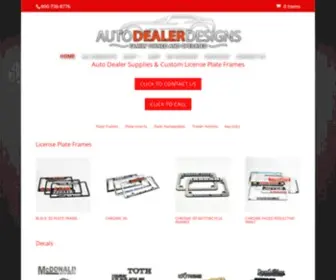 Autodealerdesigns.com Screenshot