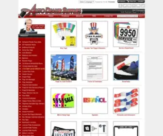 Autodealersupplies.com(Automotive key tags) Screenshot