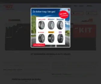 Autodelovikit.rs(KIT COMMERCE Originalni auto delovi) Screenshot