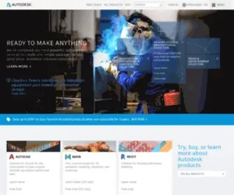 Autodesk.com.hk(3D Design) Screenshot