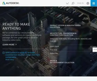 Autodesk.eu(3D Design) Screenshot