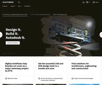 Autodesk.in(Autodesk India) Screenshot