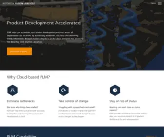 Autodeskplm360.com(Autodesk PLM360) Screenshot