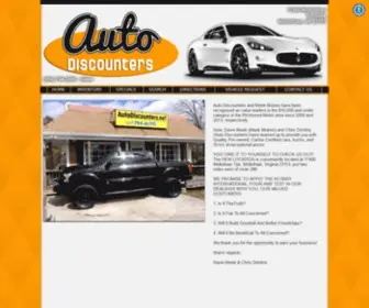 Autodiscounters.net(Auto Discounters Midlothian VA) Screenshot