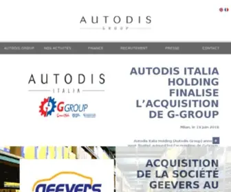 Autodisgroup.com(Parts Holding Europe) Screenshot