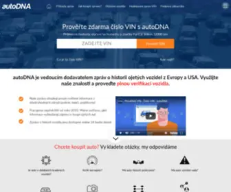 Autodna.cz(Prověření VIN) Screenshot