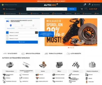 Autodoc.hu(Online aut) Screenshot