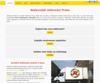 Autodoprava-Rotter.cz(Stěhování Praha) Screenshot