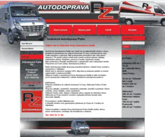 Autodopravapraha-RZ.cz(Autodoprava praha východ) Screenshot