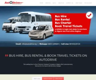 Autodrive.ng(Bus Hire) Screenshot