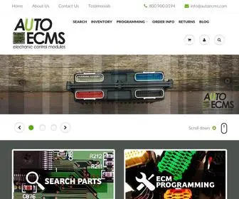 Autoecmstore.com(BCM, MAF, ABS, TCM, GEM & More) Screenshot