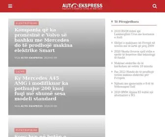 Autoekspress.al(Auto Ekspress) Screenshot