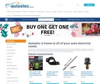 Autoelec.com.au(Buy Power Tools and Automotive Parts online) Screenshot