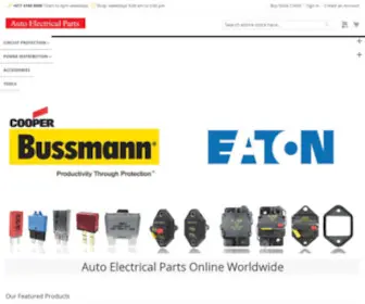 Autoelectricalparts.com.au(Auto Electrical Parts) Screenshot