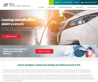 Autoelektryczne.pl(Leasing samochodów elektrycznych) Screenshot