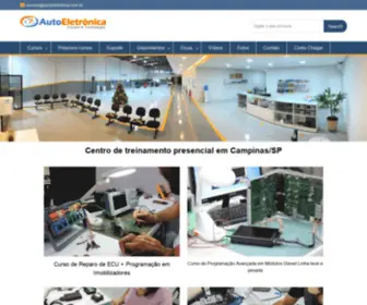Autoeletronica.com.br(Cursos Eletrônica Automotiva) Screenshot