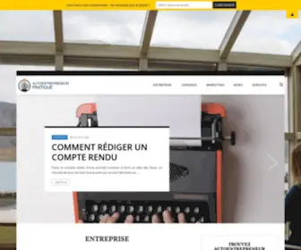 Autoentrepreneur-Pratique.fr(Le guide entreprise pratique) Screenshot