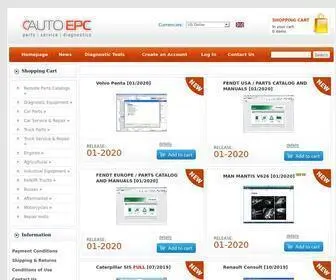 Autoepc.com.ua(Parts, Service, Diagnostics) Screenshot