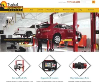 Autoequipmentpro.com(Tropical Automotive Solutions) Screenshot