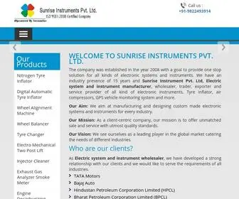 Autoequipments.co(Electronic Instruments Manufacturers Pune) Screenshot