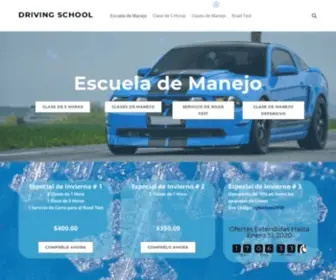 Autoescuelademanejo.com(DRIVING SCHOOL) Screenshot