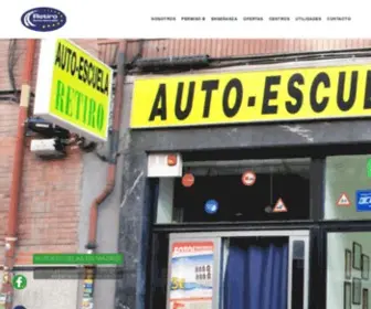 Autoescuelaretiro.com(Autoescuelas baratas Madrid) Screenshot