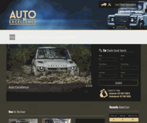 Autoexcellence.co.za(Autoexcellence) Screenshot