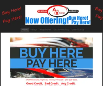 Autoexchangemurraymotors.com(Murray Motors) Screenshot