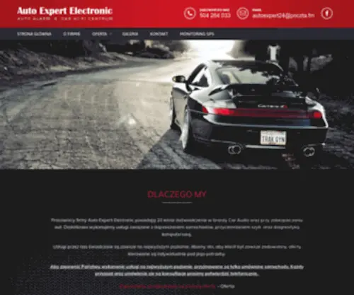 Autoexpert24.pl(Auto Expert Electronic) Screenshot
