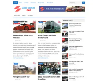 Autoexpertmag.com(Auto Expert Magazine) Screenshot