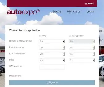 Autoexpo-Portal.de(Autoexpo) Screenshot