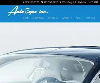 Autoexpoinc.ca(Auto Expo Inc) Screenshot