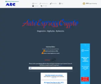 Autoexpresscrypto.xyz(Auto Express Crypto) Screenshot