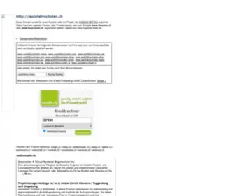 Autofahrschulen.ch(Domain Registration) Screenshot