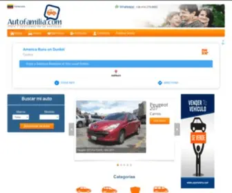Autofamilia.com(Venta de carros usados y nuevos en Venezuela) Screenshot