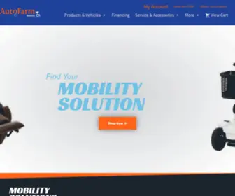 Autofarmmobility.com(Your one stop source for all your mobility needs. AutoFarmMobility) Screenshot