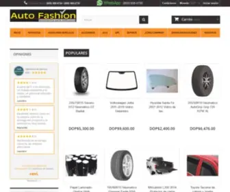 Autofashion.com.do(Tienda en línea especializada en Repuestos y Auto Adornos) Screenshot