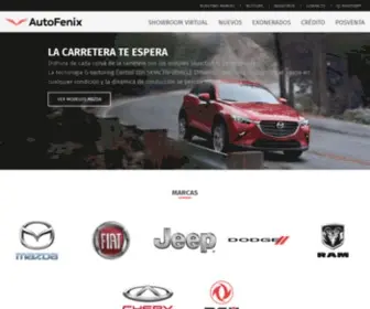 Autofenix.com.ec(Concesionario Mazda) Screenshot