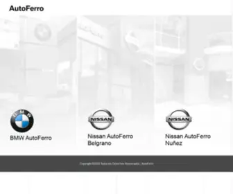 Autoferro.com(Grupo AutoFerro) Screenshot