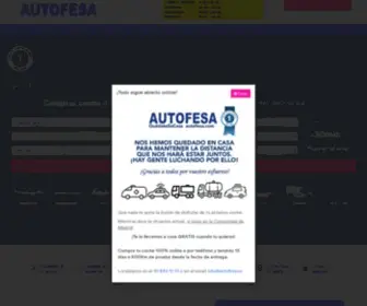 Autofesa.com(Concesionario segunda mano Madrid) Screenshot