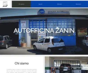 Autofficinazanin.com(Autofficina Zanin) Screenshot