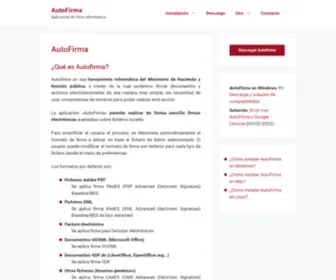 Autofirma.net(AutoFirma) Screenshot