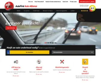 Autofirst-Autoalliance.nl(AutoFirst Auto Alliance Bemmel) Screenshot