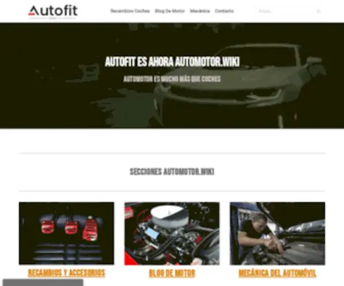 Autofit-Spain.es(Inicio) Screenshot