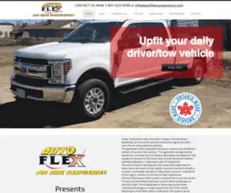 Autoflexsuspensions.com(Autoflex) Screenshot