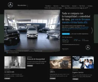 Autofloresta.com.co(Concesionario Mercedes) Screenshot