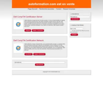 Autoformation.com(Autoformation) Screenshot